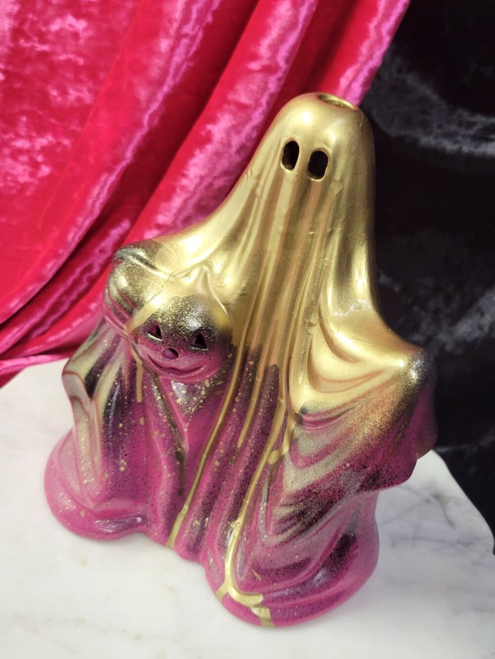 Maximalist Ghost Candleholder